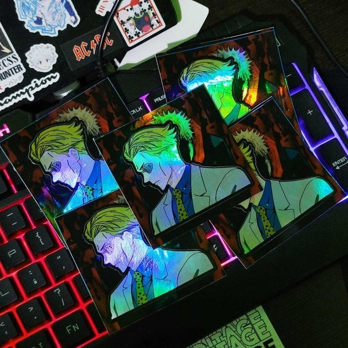 Jual STICKER STIKER HOLOGRAM ANIME JUJUTSU KAISEN KENTO NANAMI SKIA