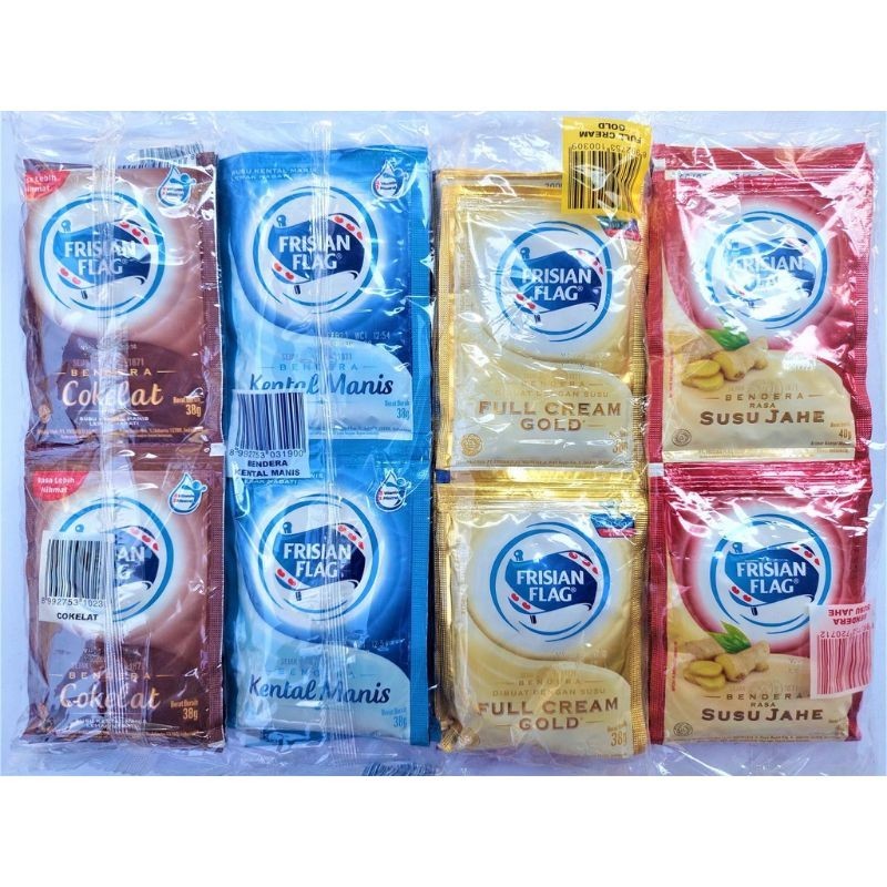 Jual FRISIAN FLAG Kental Manis Sachet Renceng Isi 6 Sachet Coklat