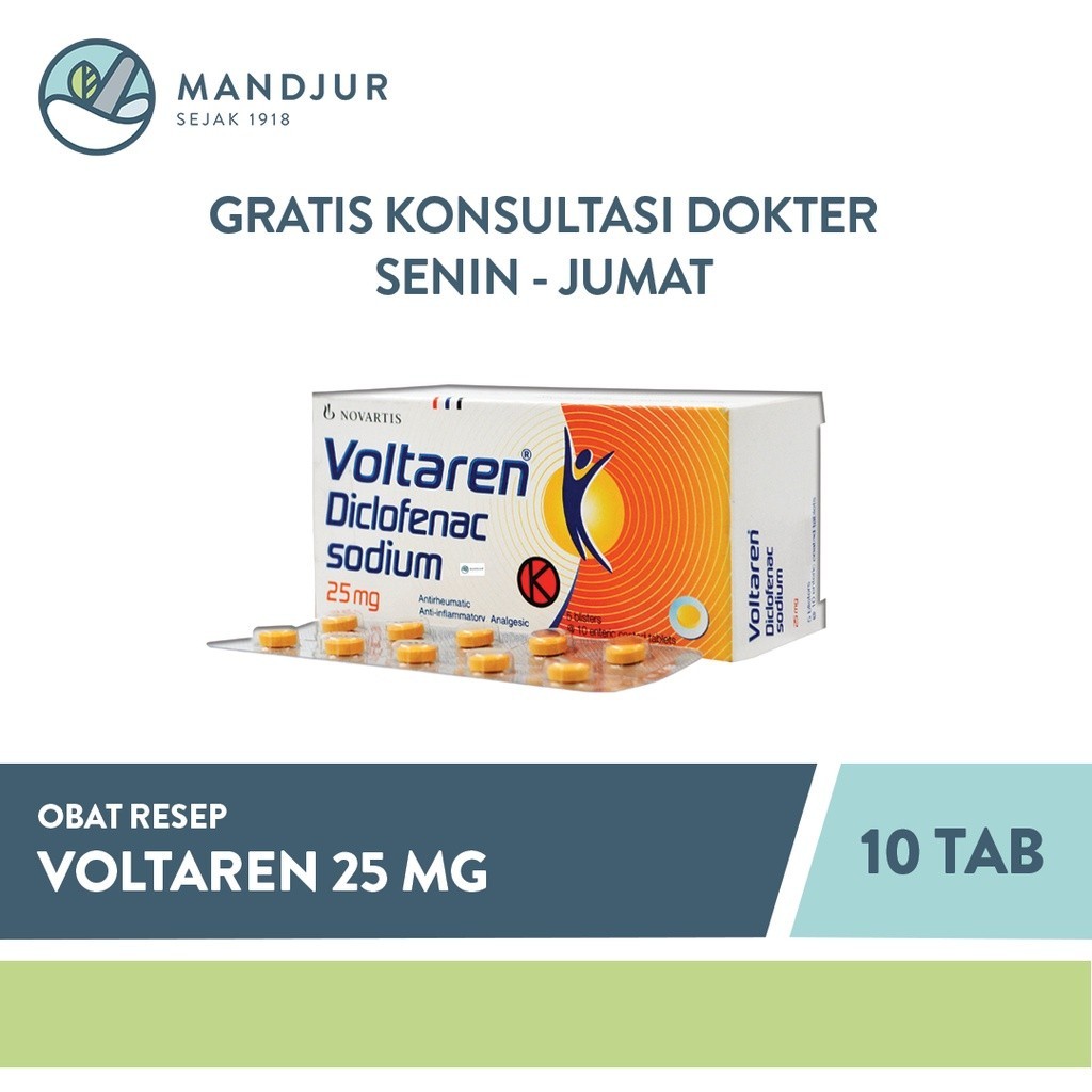 Jual Voltaren Mg Tablet Shopee Indonesia