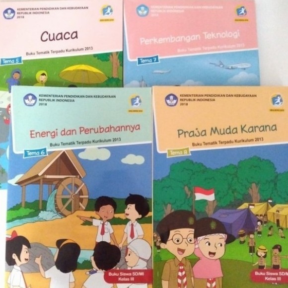 Jual Buku Tematik Kelas Sd Tema Paket Hemat Semester