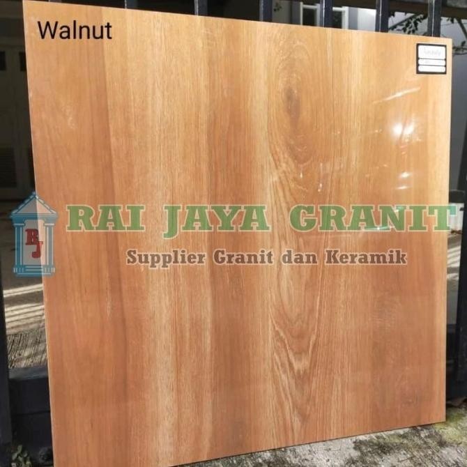 Jual Granit Keren Granit 60X60 Motif Kayu Glossy Walnut Wood Shopee