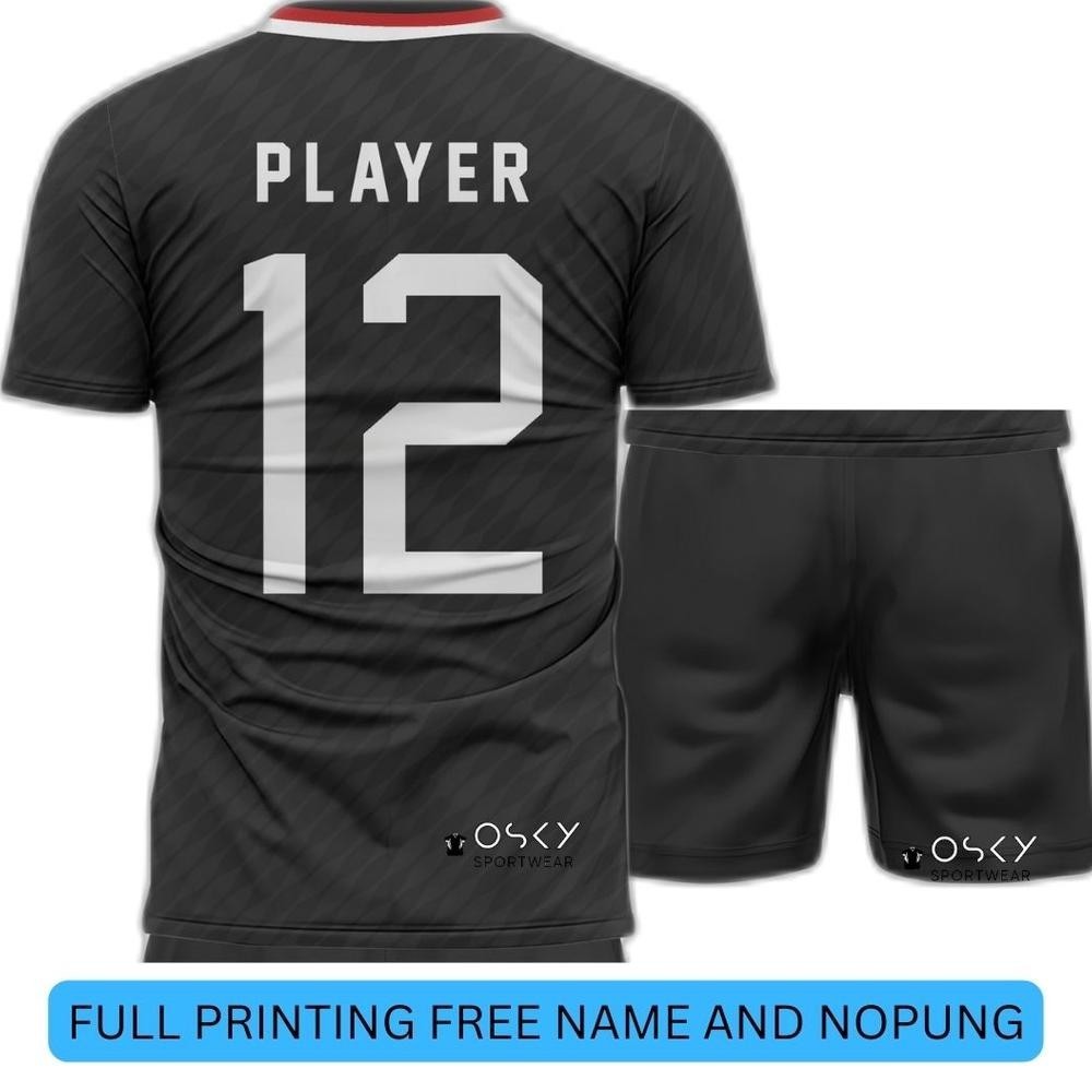 Jual Kaos Jersey Timnas Indonesia Hitam Piala Asia 2022 Free Nama Dan