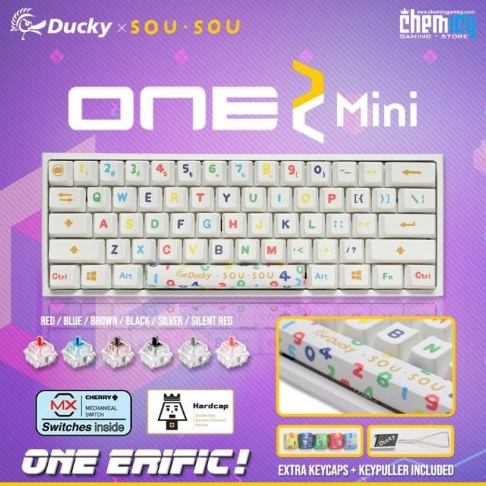 Jual Ducky X Sou Sou One Mini Rgb Mechanical Gaming Keyboard Shopee