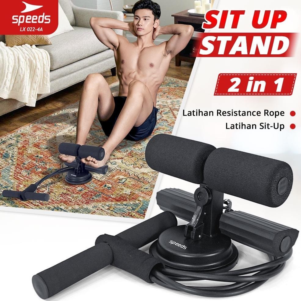 Jual PROMO SPEEDS Sit Up Stand Tali Resistance Alat Penahan Kaki Sit