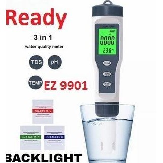 Jual Ez 9901 Ph Tds Temp Meter 3In1 Water Quality Tester Ez9901