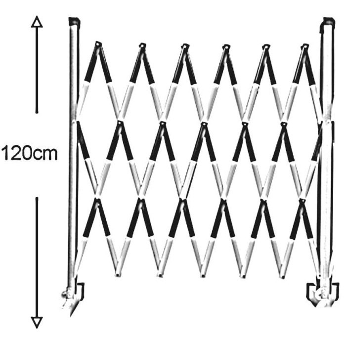 Jual Stok Terbatas Barrier Board Safety Expandable Palang Pagar Lipat