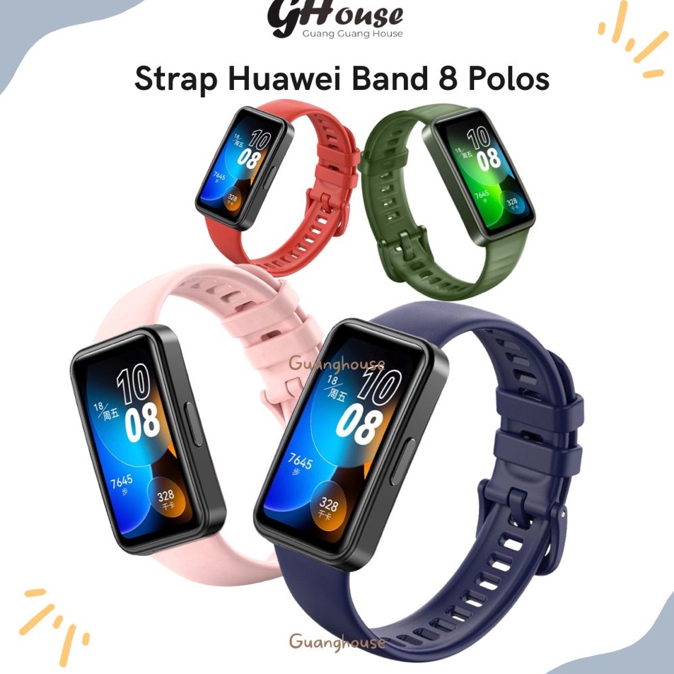 Jual Ya Strap Huawei Band Polos Tali Huawei Band Silicone Polos