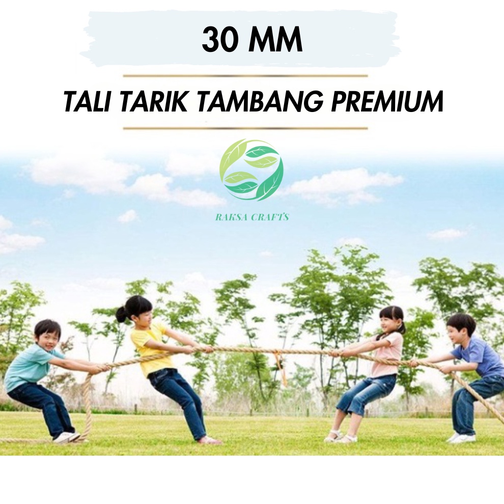 Jual KODE C2Y6 Tali Tarik Tambang Premium Uk 30mm Per Meter