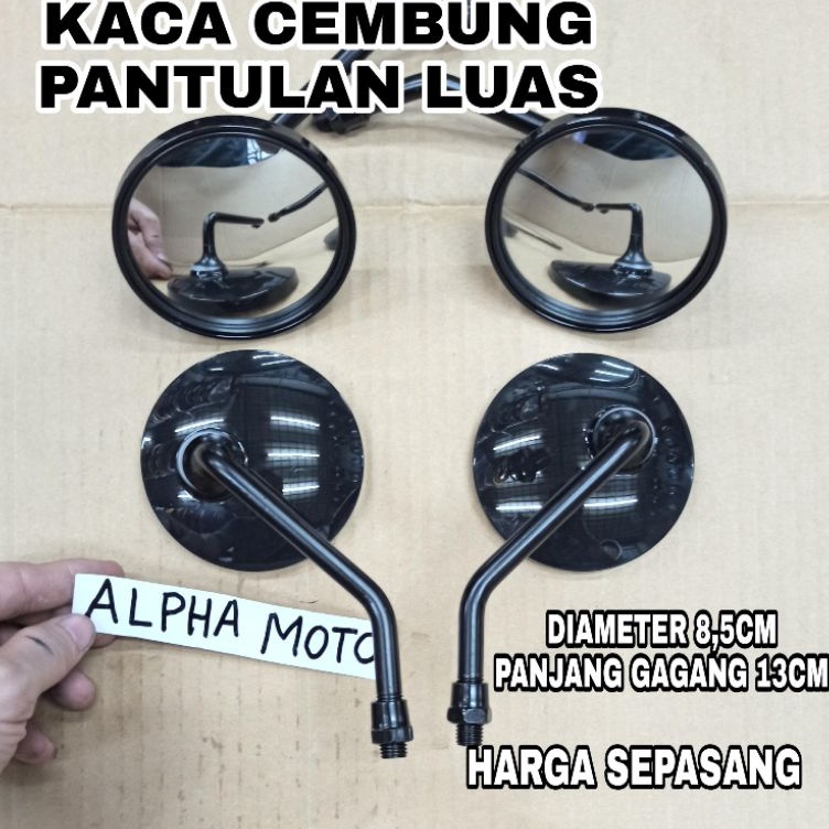 Jual Yht Kaca Spion Bulat Klasik Pendek W175 Scoopy Xsr155 Tiger