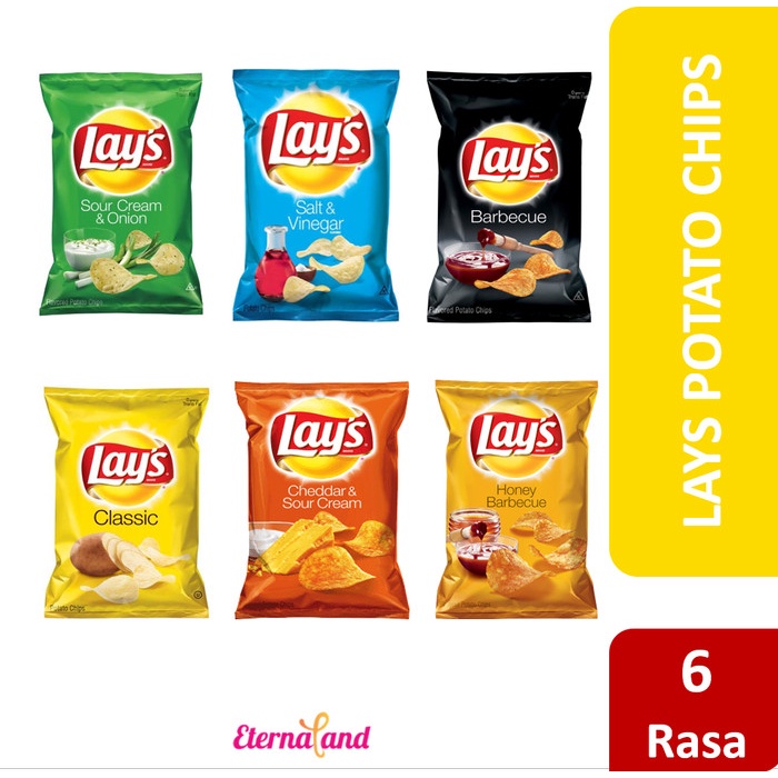 Jual Lays Snack Gr Oz Lays Keripik Kentang Impor Usa