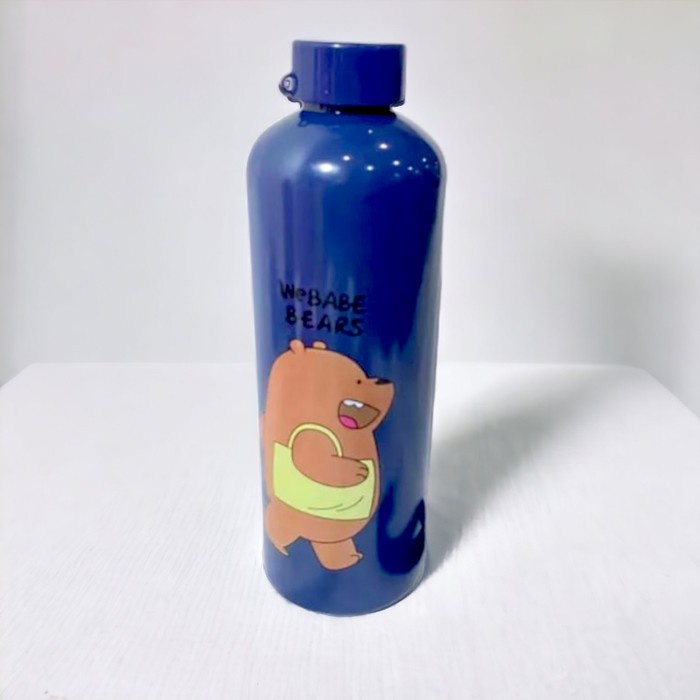 Jual Botol Minum We Bare Bears 1 Liter Tumblr Air Kopi Teh Satuan BPA