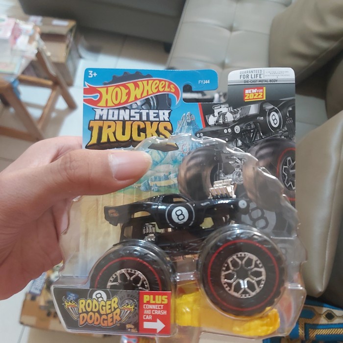 Jual Promo Hot Wheels Monster Trucks Rodger Dodger Ball Terbaru