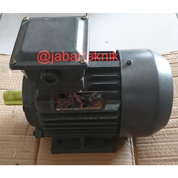 Jual ELECTRO MOTOR 2HP 3PHASE DINAMO ZTERLING FULL TEMBAGA Shopee