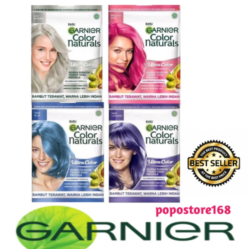 Jual GARNIER ASH BLONDE GREY COLOR NATURALS ULTRA HAIR COLOUR