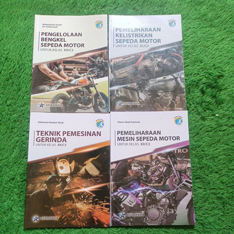 Jual ORIGINAL BUKU PENGELOLAAN BENGKEL SEPEDA MOTOR PEMELIHARAAN