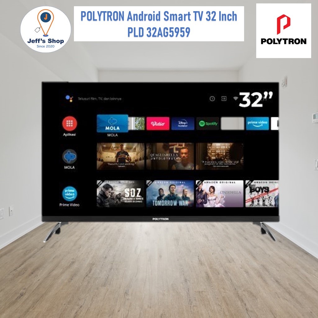 Jual Led Tv Polytron Smart Android Tv Inch Pld Ag Shopee