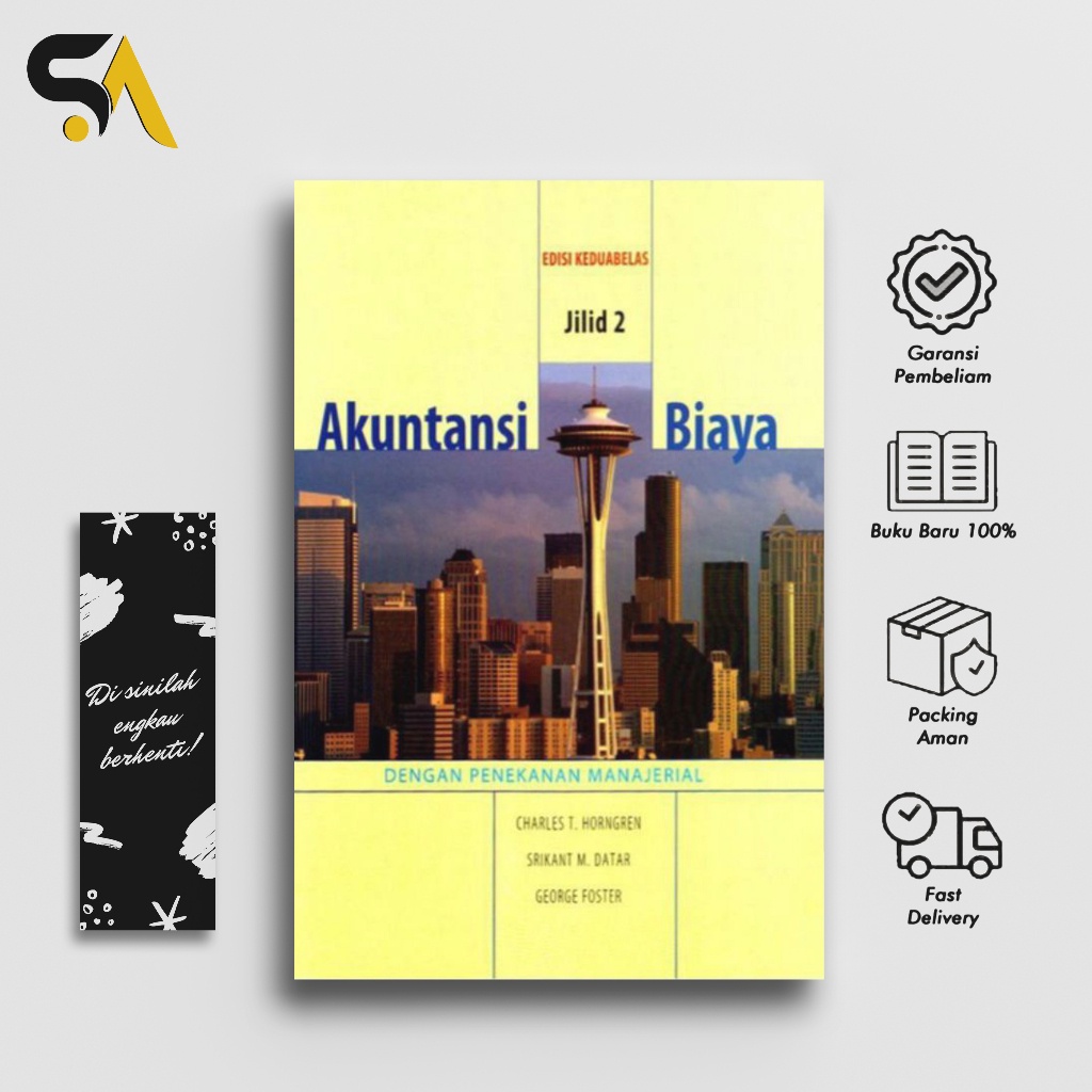 Jual Akuntansi Biaya Jilid 2 Edisi 12 By Charles Horngren Shopee