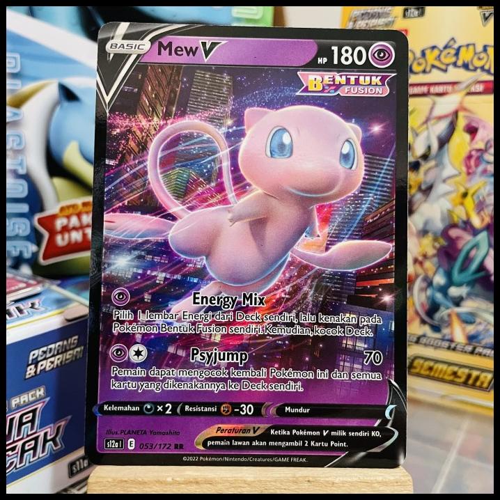 Jual Terbaru Mew V Vstar Semesta S A Kartu Pokemon Indonesia Tcg