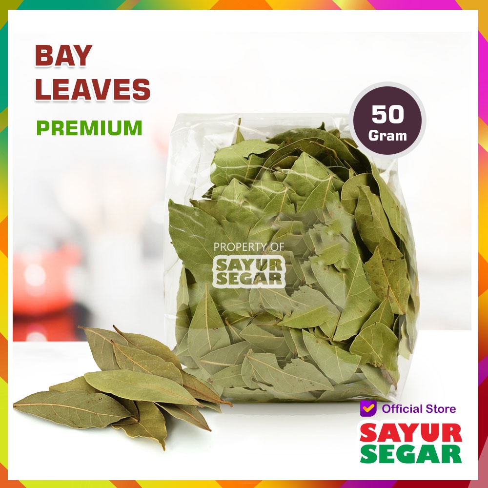 Jual Daun Salam Kering 50G Bay Leaves Premium Shopee Indonesia