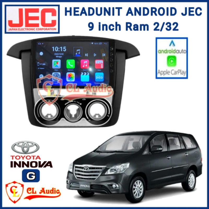 Jual Head Unit Android Jec Inch Toyota Innova Type G