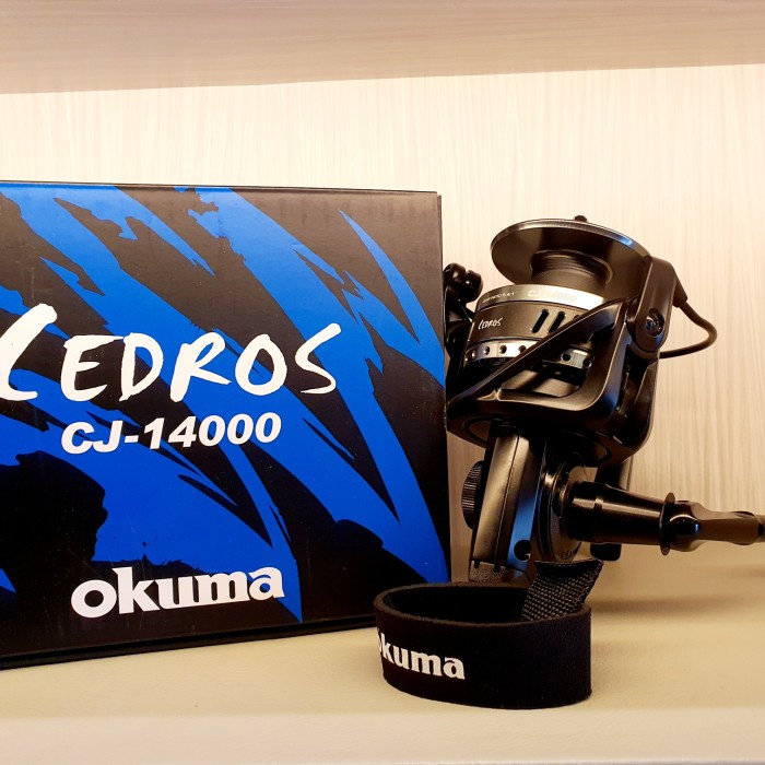 Jual REEL OKUMA CEDROS CJ 14000 Shopee Indonesia