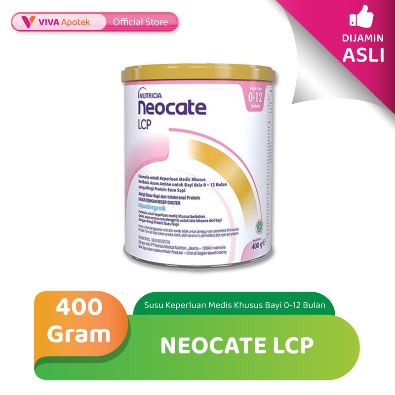 Jual Neocate Lcp Susu Formula Keperluan Medis Khusus Bayi Bulan