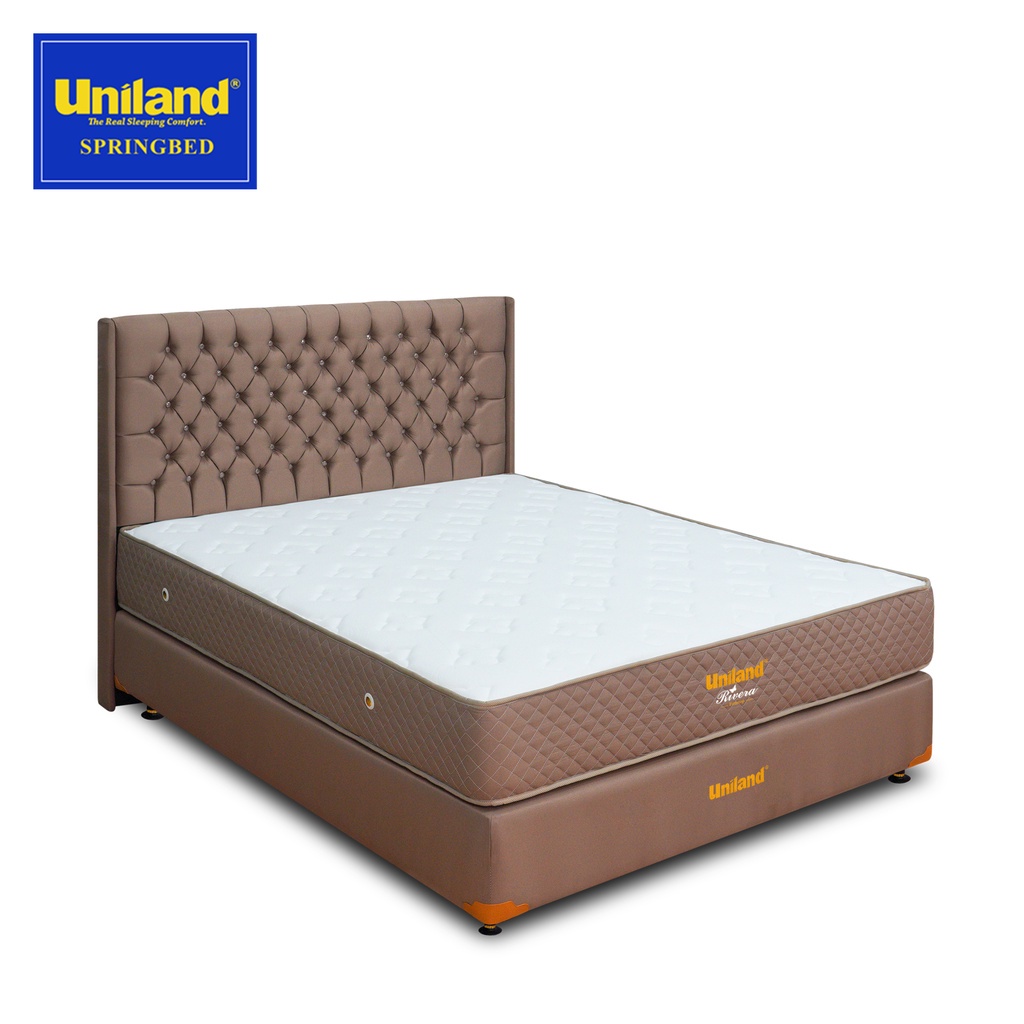 Jual Uniland Springbed Rivera Firmtop Manila Kasur Springbed Fullset