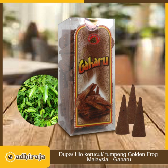 Jual Dupa Hio Buhur Kerucut Cone Golden Frog Malaysia Gaharu 50Pcs