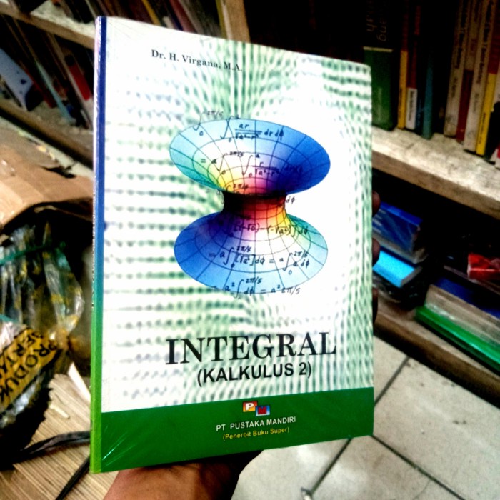 Jual Buku Original Kalkulus 2 Integral Virgana 27sg Shopee