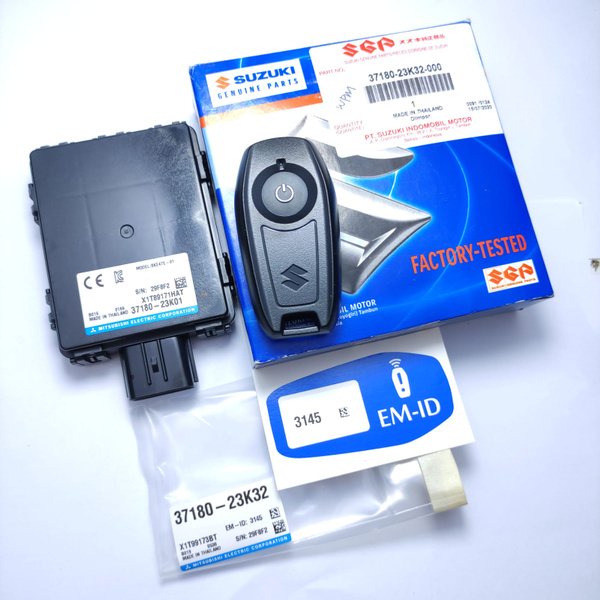 Jual Kunci Kontak Keyless Assy Gsx R Komplit Remote Ecu Asli Sgp