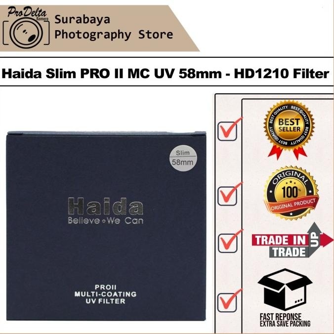 Jual Harga Disc Haida Slim Pro Ii Multi Coating Uv Mm Filter Haida