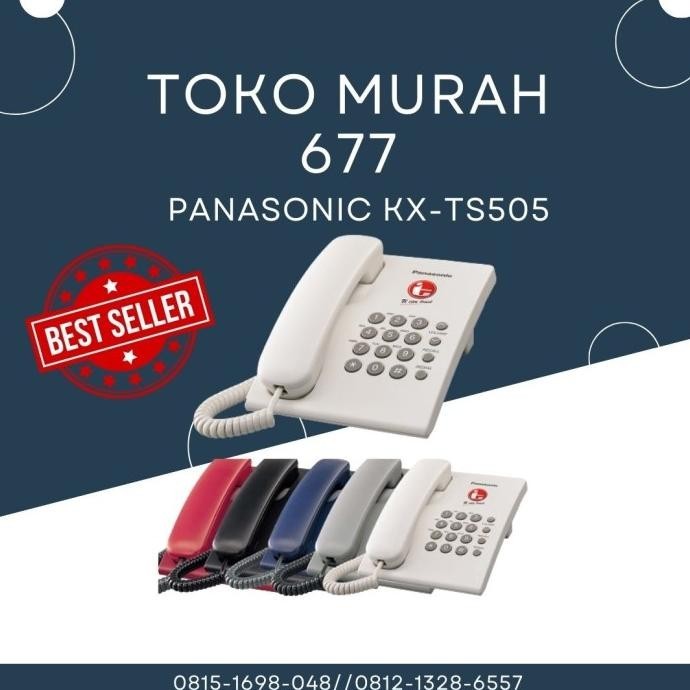 Jual Panasonic Kx Ts Mx Resmi Tahun Telepon Kantor Rumah