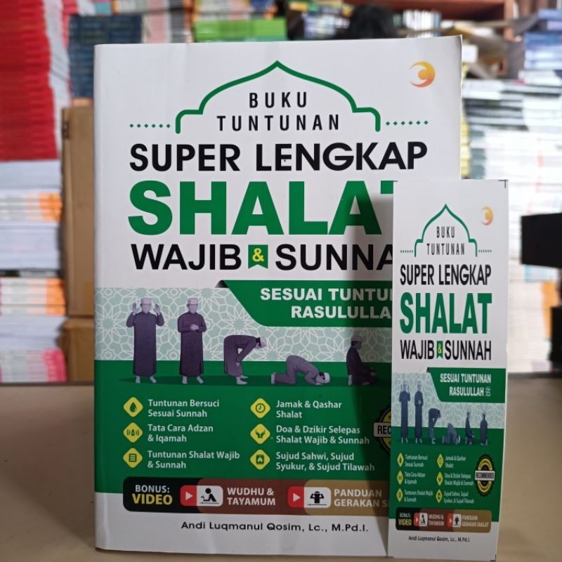 Jual Buku Tuntunan Super Lengkap Shalat Wajib Sunnah Shopee Indonesia