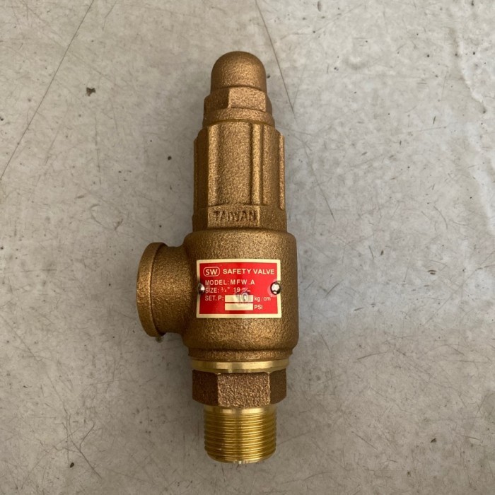 Jual Sw Safety Valve K Drat Kuningan Brass Pressure Relief