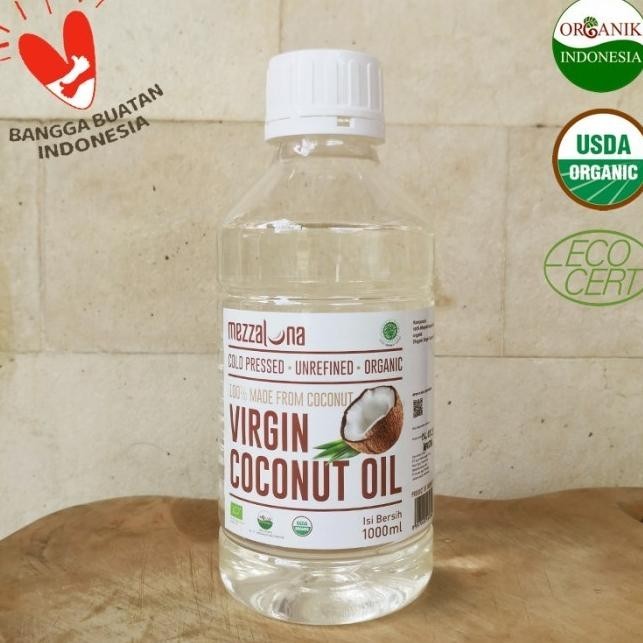 Jual Evco Organik Mezzaluna Liter Minyak Kelapa Vco Virgin Coconut