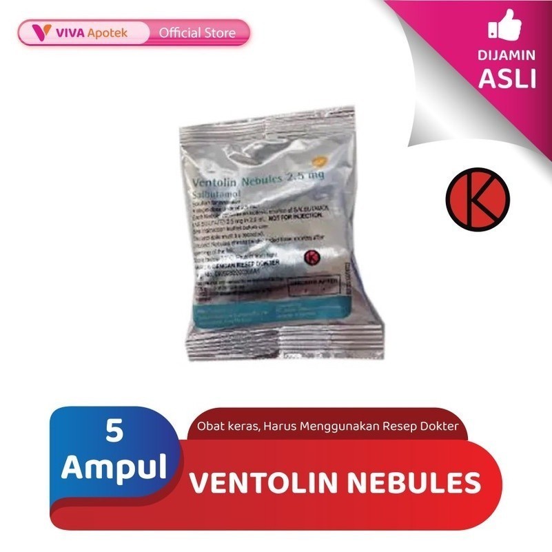 Jual Ventolin Nebules 5 Ampul Shopee Indonesia