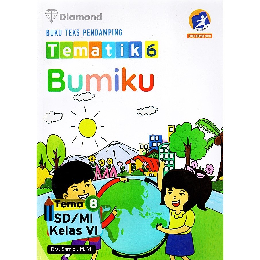 Jual Buku Teks Pendamping Tematik 6 Tema 8 Bumiku Sd Mi Kelas 4