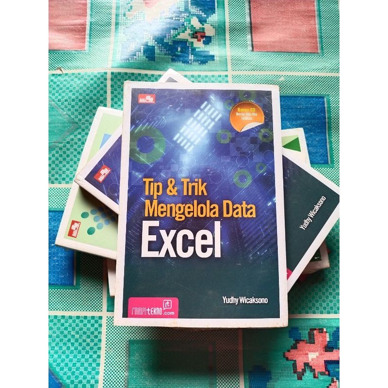 Jual Buku Komputer Tip Trik MENGELOLA DATA EXCEL Bonus CD File