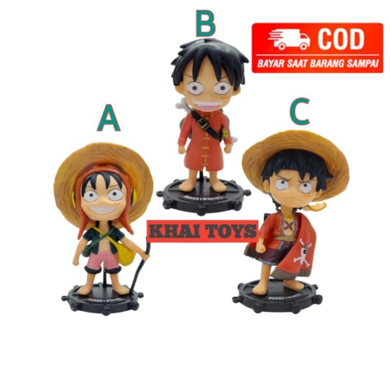 Jual Jual Satuan Ecer Set Pcs One Piece Set One Piece Luffy Action