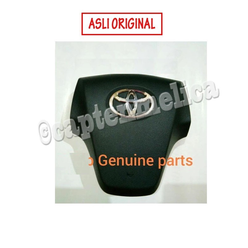 Jual ORI Cover Airbag Air Bag Stir Tutup Penutup Meja Klakson TOYOTA