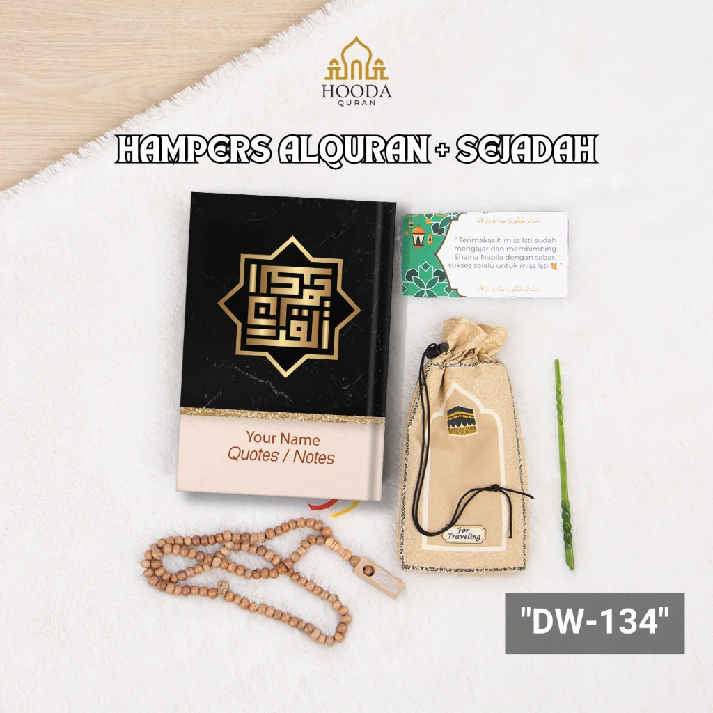 Jual HOODA Alquran Seserahan Pernikahan Hampers Quran Dan Sajadah