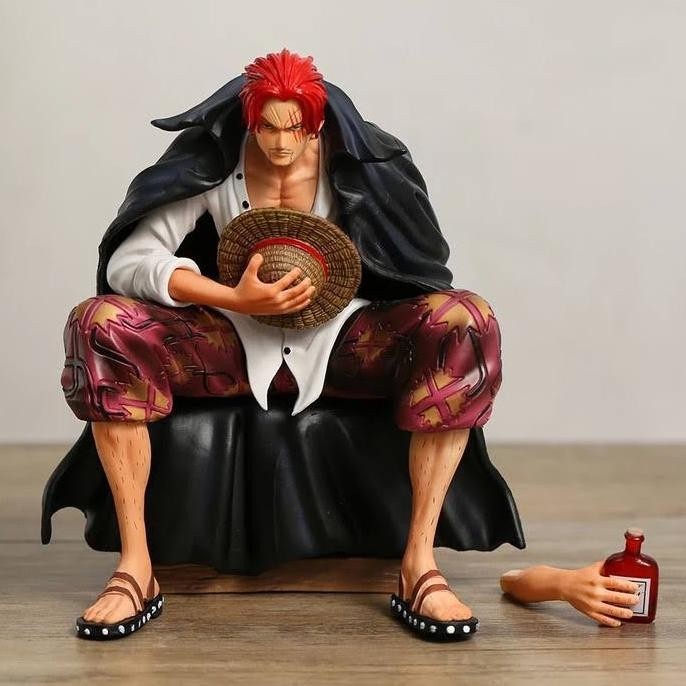 Jual Action Figure One Piece Shanks Duduk Box Shopee Indonesia