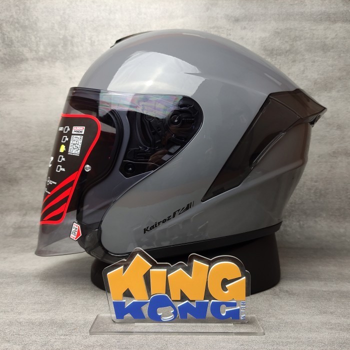 Jual Helm Half Face Njs Kairoz V Solid Shopee Indonesia