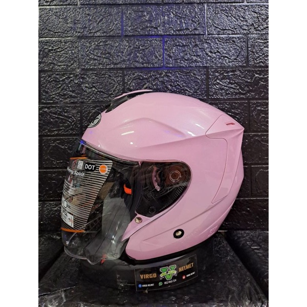 Jual HELM INK DYNAMIC SOLID SAKURA PINK ORIGINAL INK TERBARU Shopee