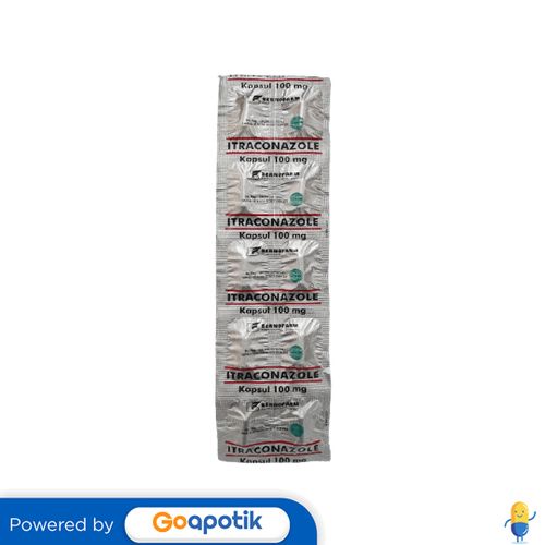 Jual Itraconazole Bernofarm Mg Strip Kapsul Shopee Indonesia