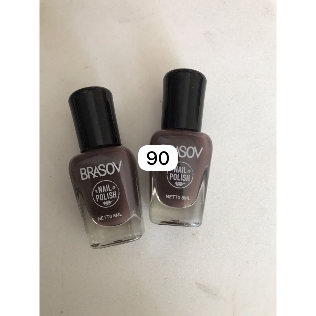 Jual ANH BRASOV KUTEK NUDE COLOR ISI 24PC NAIL POLISH BRASOV NUDE