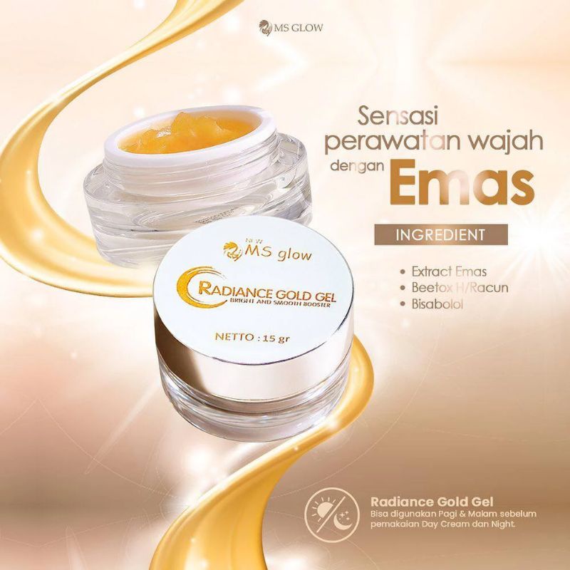 Jual Radiance Gold Gel Ms Glow Shopee Indonesia