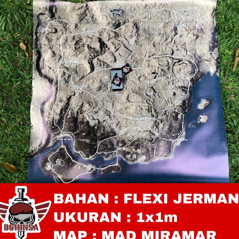 Jual MALL Map PUBG Mobile Erangel Miramar Sanhok Vikendi By