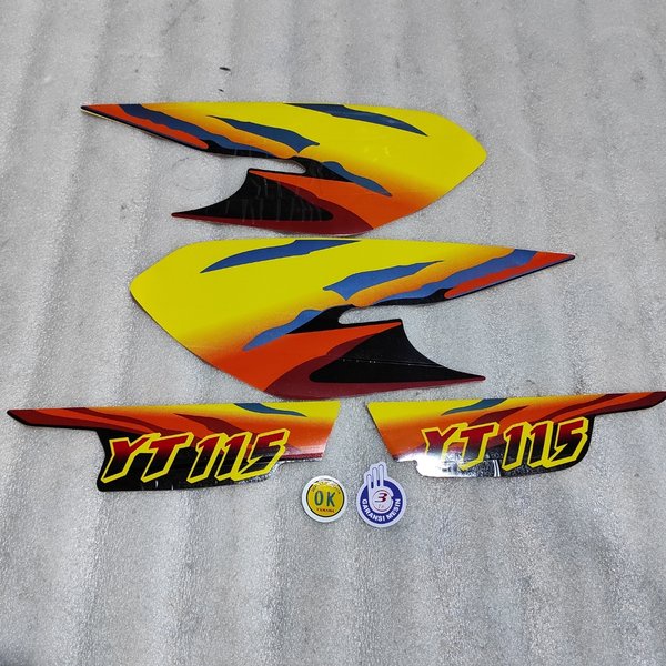 Jual Stiker Stripping Striping Decal Graphic Yamaha Trail YT115 YT 115