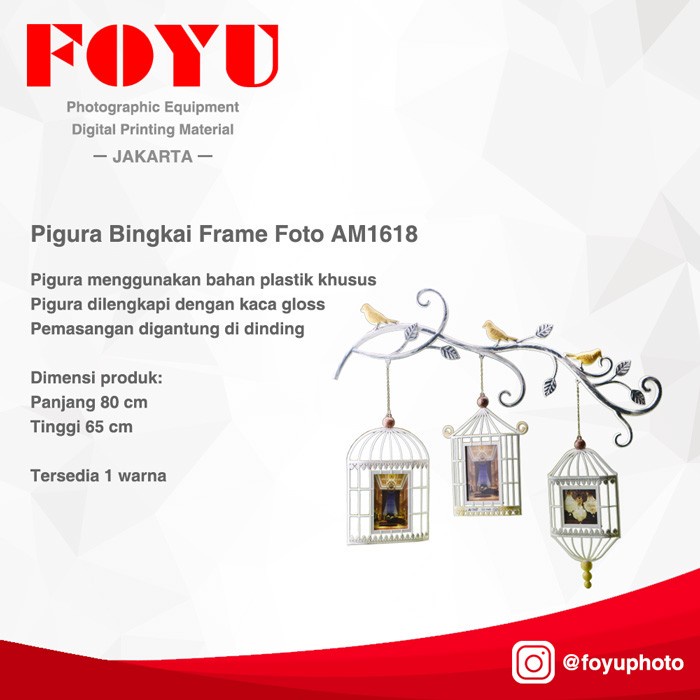 Jual Terlaris Pigura Bingkai Frame Foto Kolase Multi Photo Am1618